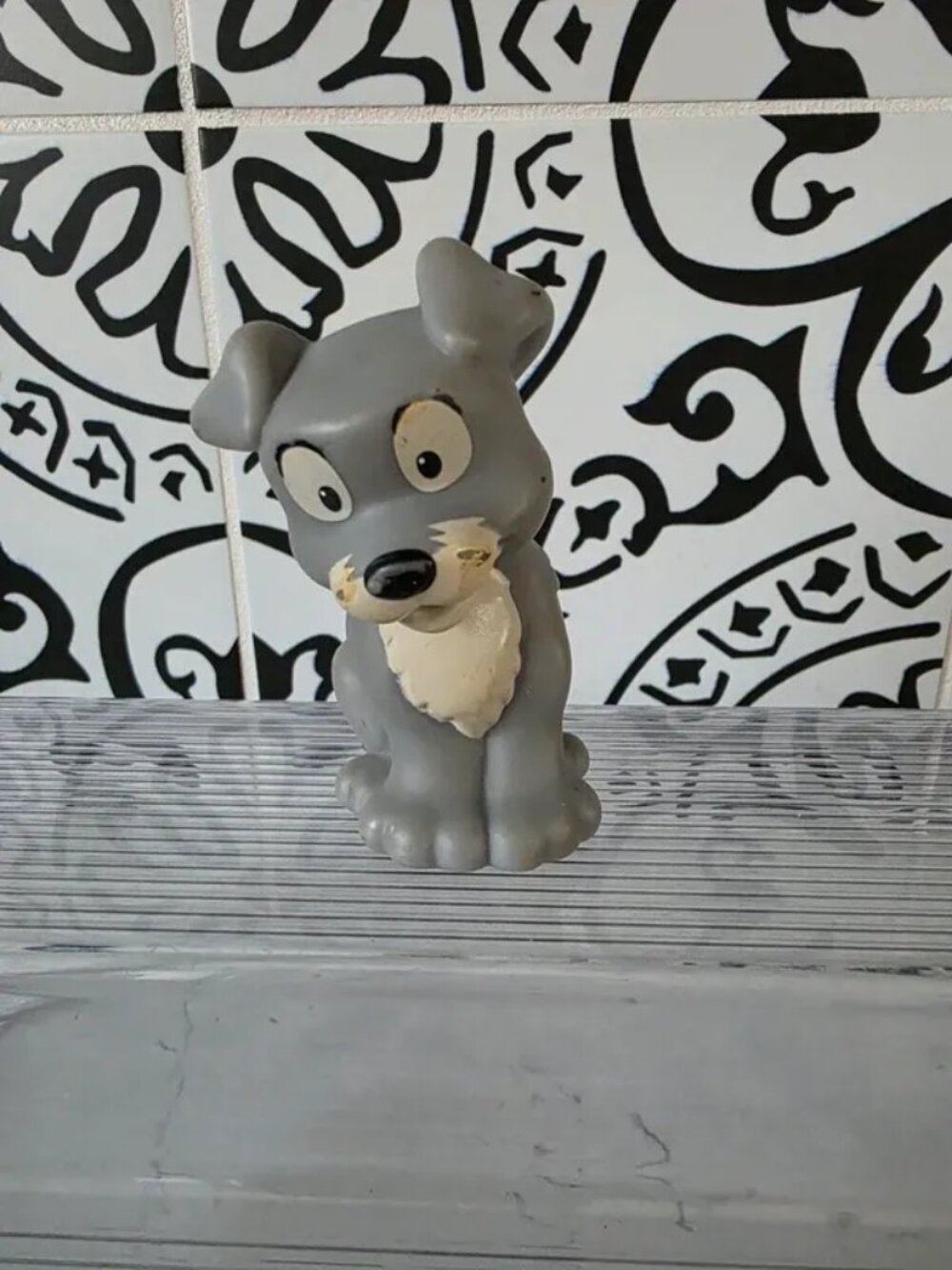 Fisher Price Little People Disney Lady and the Tramp Dog Figure Tramp